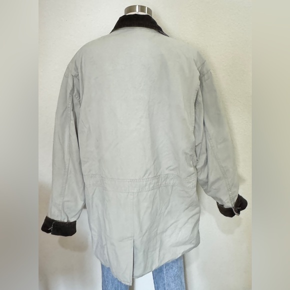Vintage Gap Cotton canvas Chore Jacket Barn Corduroy collar Large mens womens - Picture 7 of 8